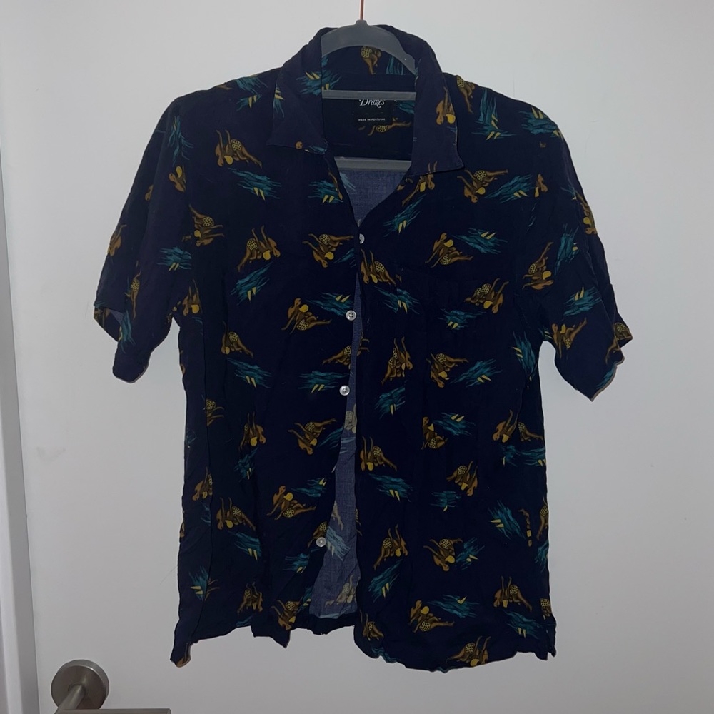 Drake’s London Hawaiian Shirt, EUC mens M 👕